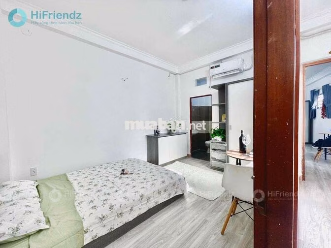 STUDIO ĐẦY ĐỦ NỘI THẤT GẦN HỌC VIỆN HÀNG KHÔNG THUẬN TIỆN QUA CÁC QUÂN