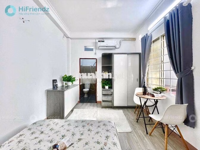 STUDIO ĐẦY ĐỦ NỘI THẤT GẦN HỌC VIỆN HÀNG KHÔNG THUẬN TIỆN QUA CÁC QUÂN