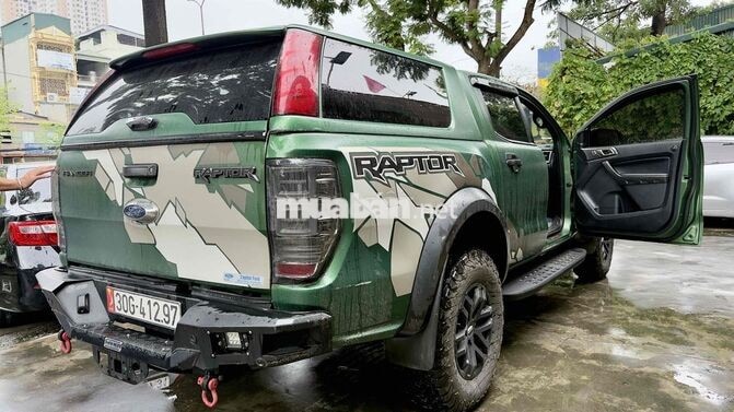 Ford Ranger Raptor 2019 Xanh lá