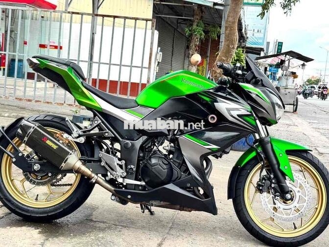 Kawasaki Z300 Xanh lá, Đen