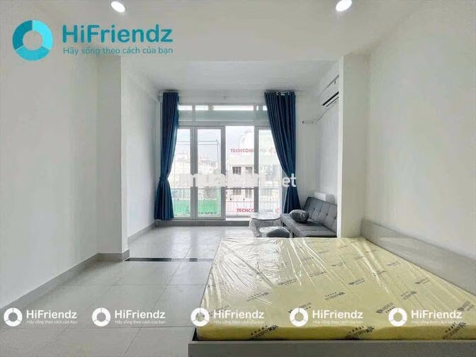 🔥Lê Văn Sỹ - Căn Hộ 1 Phòng Ngủ Bancol Rộng 45M2 Full NT giáp Q1-Q3