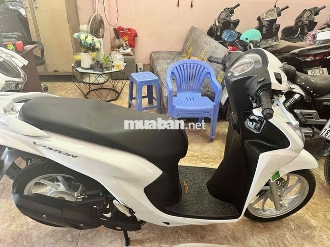Honda Vision 2025 Trắng 1394 km