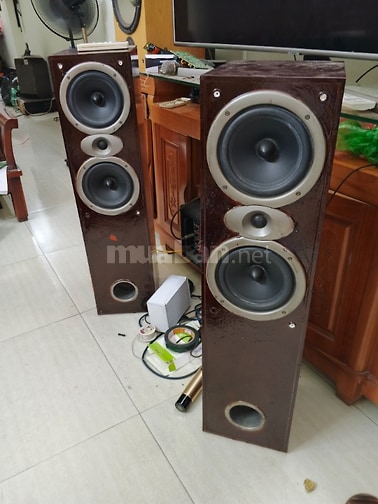 Thanh lý loa đôi dóng  gỗ gụ việt hưng thượng thanh 
