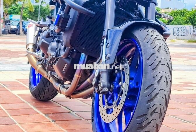 Yamaha MT09 2025 Xanh 15 km