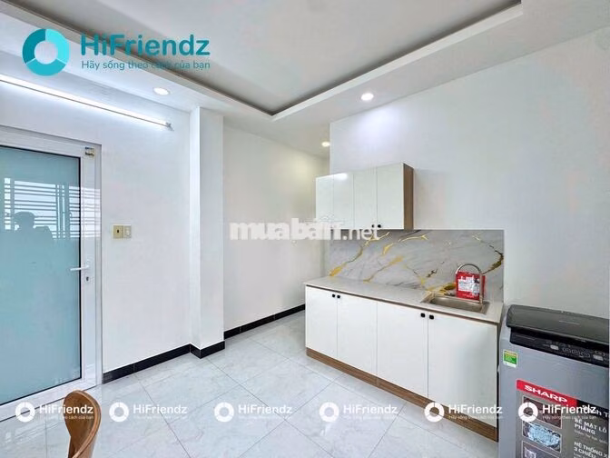 Căn Hộ 1PN+1PK rộng 30m2 máy giặt riêng Ngay UEH HUFLIT BÁCH KHOA 