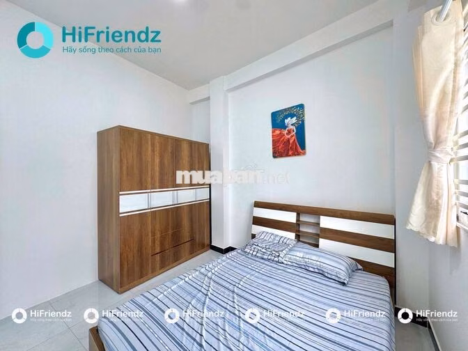 Căn Hộ 1PN+1PK rộng 30m2 máy giặt riêng Ngay UEH HUFLIT BÁCH KHOA 