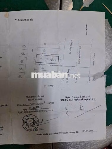 BÁN NHÀ TRUNG TÂM - NGUYỄN THỊ NHỎ, PHƯỜNG BÌNH TÂY