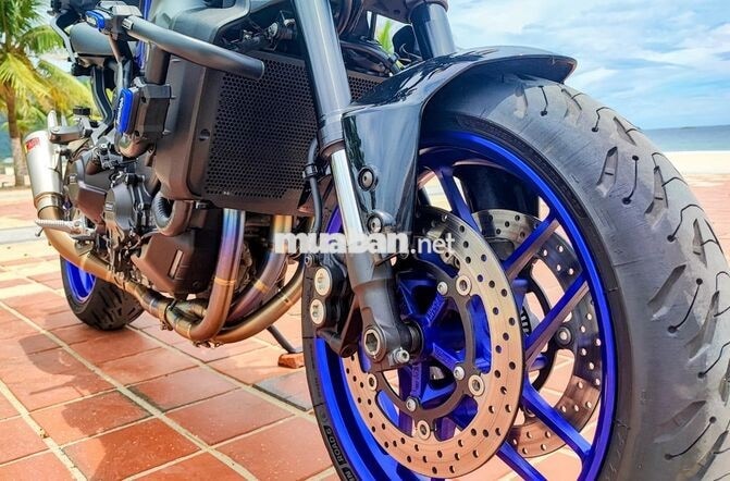 Yamaha MT09 2025 Xanh 15 km