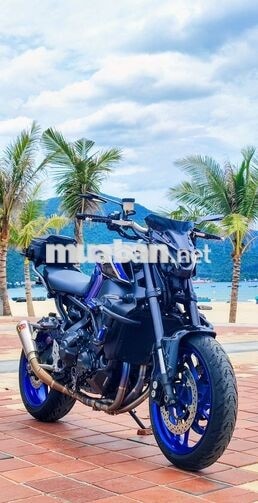 Yamaha MT09 2025 Xanh 15 km