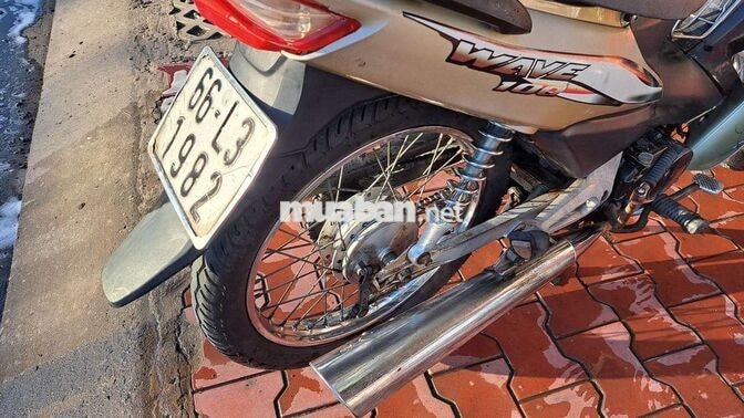 Honda Wave A HQ Vàng cát Máy êm