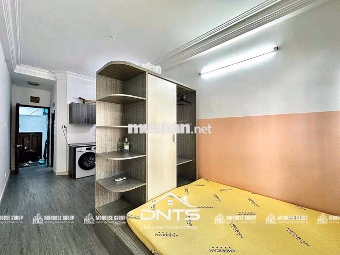 Căn hộ 35m2 máy giặt riêng, ban công gần ĐH Nhân Văn, ĐH Mở, UEH