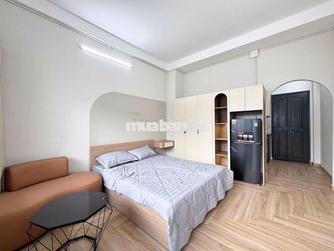 🎉CĂN HỘ 1PN BAN CÔNG 40M2 | MỚI 100% FULL NT NGAY ĐH SGU Q3
