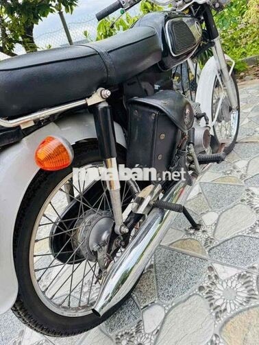 Honda 67 100cc Đen, Trắng Máy êm