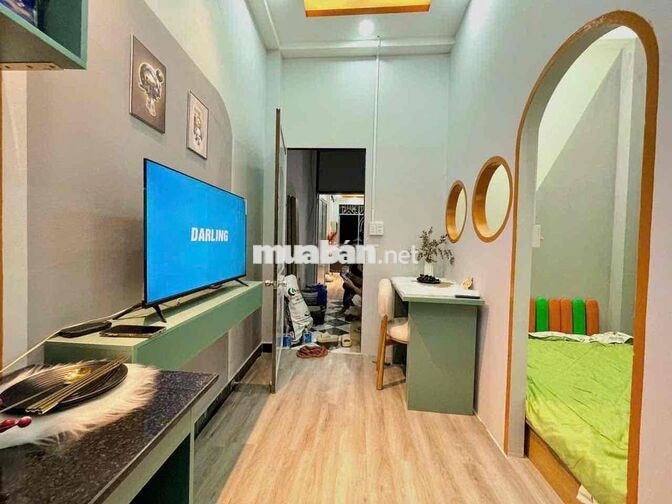 1PN TÁCH BẾP FULL NỘI THẤT GIỜ GIẤC TỰ DO_TẠI CMT8 GẦN CV LÊ THỊ RIENG