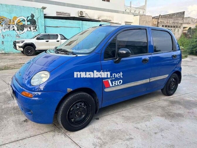 Daewoo Matiz Xanh 5 chỗ máy êm lạnh sâu ba63