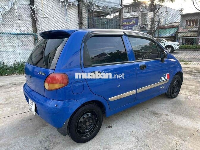 Daewoo Matiz Xanh 5 chỗ máy êm lạnh sâu ba63