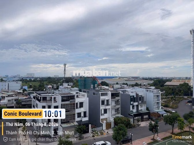 Cho thuê CC Conic Boulevard 2PN 84,32m2 Block A tầng 5 giá 6,5tr/th