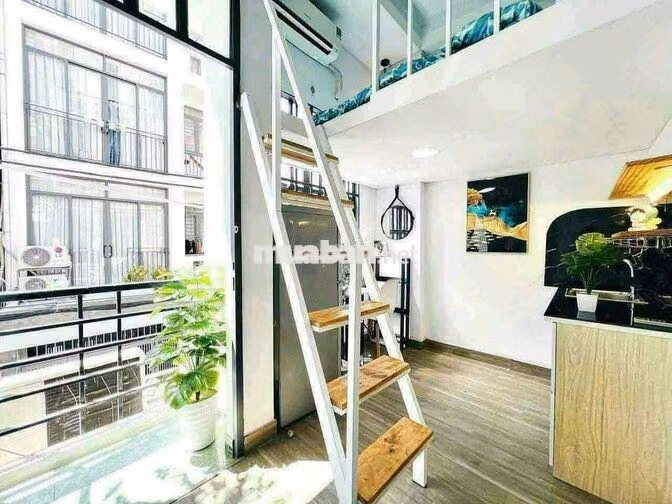 DUPLEX BAN CÔNG FULL NỘI THẤT NGAY ĐH VĂN HIẾN - ĐH CÔNG THƯƠNG