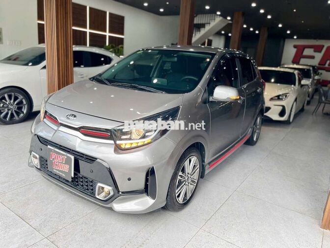 Kia Morning 2020 GT-Line 1.25AT, màu xám,28.000km