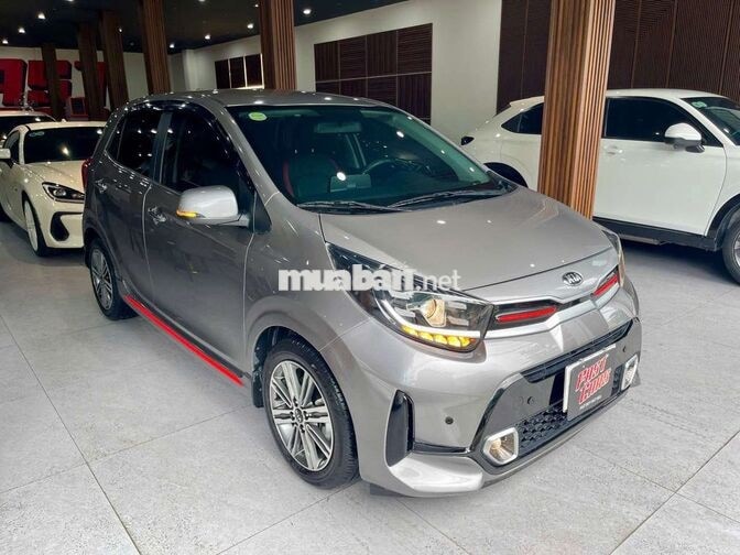 Kia Morning 2020 GT-Line 1.25AT, màu xám,28.000km