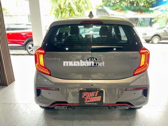 Kia Morning 2020 GT-Line 1.25AT, màu xám,28.000km