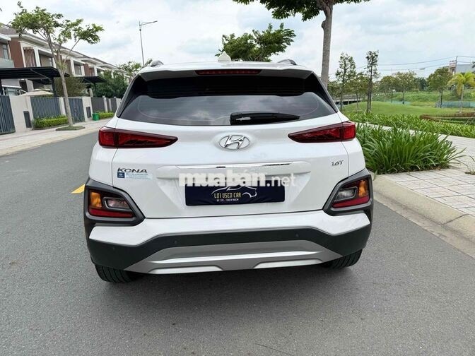 Hyundai Kona 1.6 Turbo 2021 Trắng Tự động 4 vạn