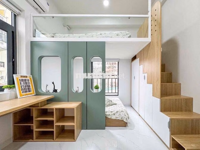 Cho thuê căn hộ 2 gian ngủ Bình Thạnh Full nội thất