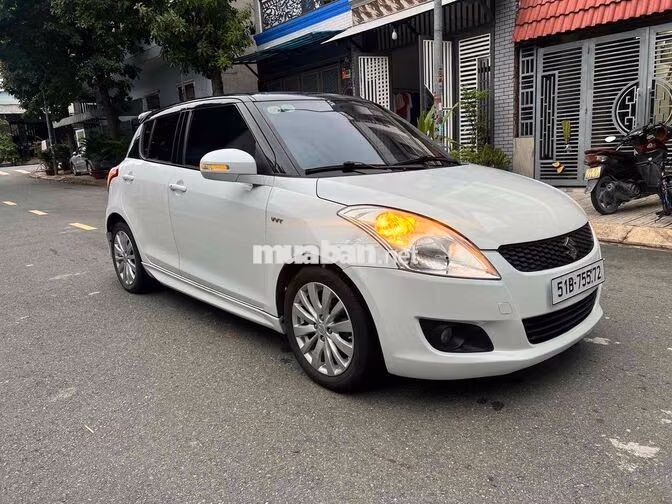 Suzuki Swift 2014 Trắng 1.4L AT Đẹp Và Thể Thao