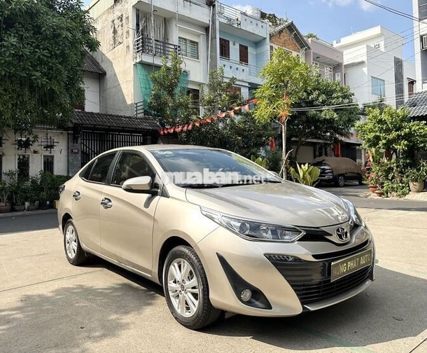 Toyota Vios 1.5G CVT ĐK2020, ít đi, trùm mền, 3van