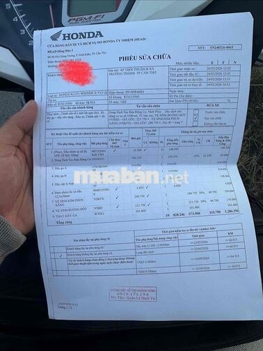 Honda Winner V1 150cc Trắng đen