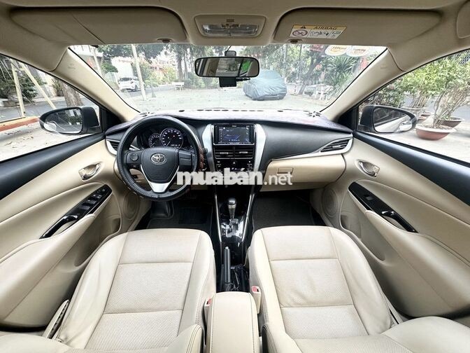 Toyota Vios 1.5G CVT ĐK2020, ít đi, trùm mền, 3van
