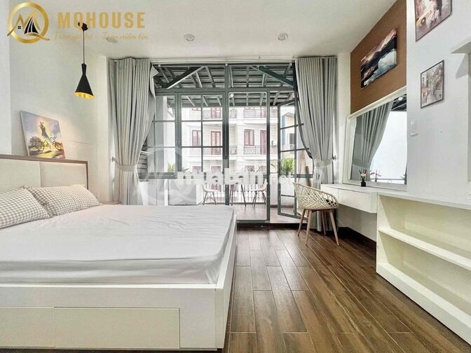 Cho Thuê Căn Hộ 1PN/Studio Ban Công gần ngã Tư hàng xanh Bình Thạnh
