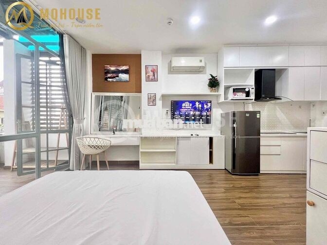 Cho Thuê Căn Hộ 1PN/Studio Ban Công gần ngã Tư hàng xanh Bình Thạnh