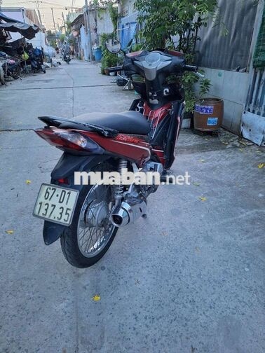 Honda Wave RSX 110 Côn tự động Đỏ đen