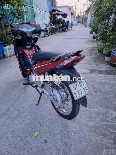 Honda Wave RSX 110 Côn tự động Đỏ đen