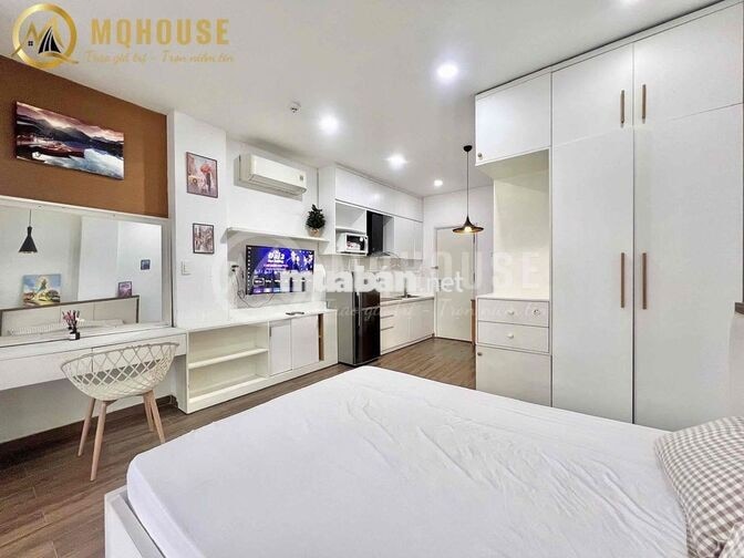 Cho Thuê Căn Hộ 1PN/Studio Ban Công gần ngã Tư hàng xanh Bình Thạnh