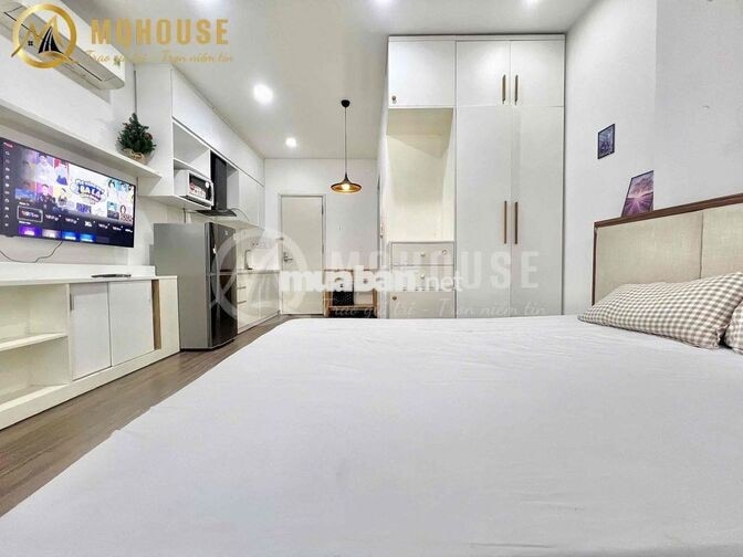 Cho Thuê Căn Hộ 1PN/Studio Ban Công gần ngã Tư hàng xanh Bình Thạnh