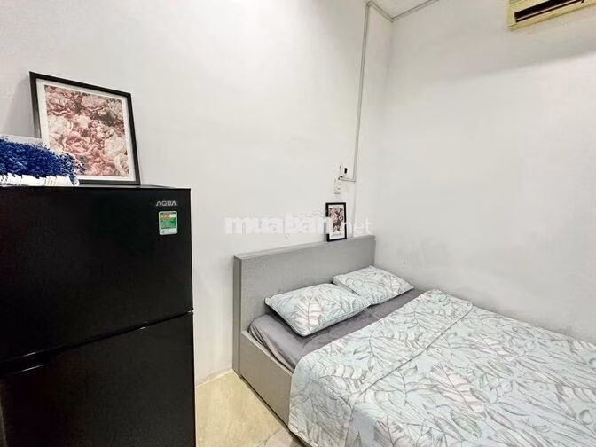 PHÒNG FULL NỘI THẤT GẦN CHỢ THẠCH ĐÀ, CV LÀNG HOA GÒ VẤP 