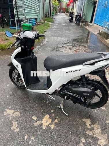 Honda Vision Trắng đen