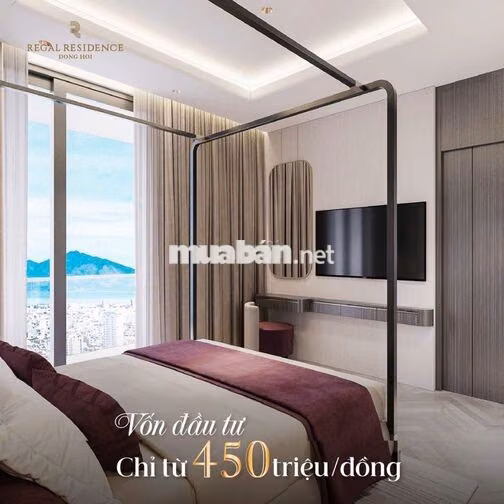 CHỈ 543 TRIỆU BAN ĐẦU – SỞ HỮU CĂN 3PN 71,4M² VIEW SÔNG/ BIỂN NHẬT LỆ
