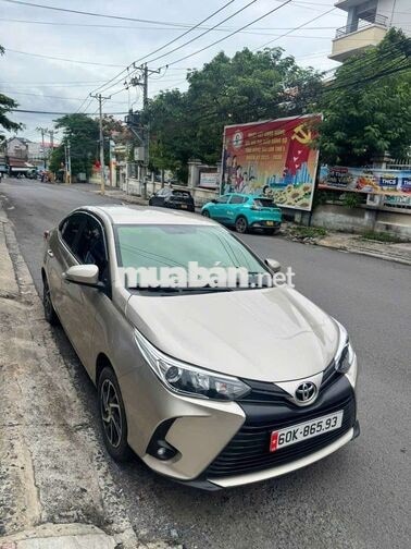 Toyota Vios E 2022 Vàng cát 55.000 km