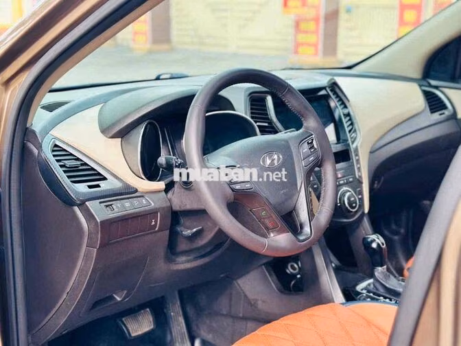 Hyundai Santafe 2017 Dầu Nâu