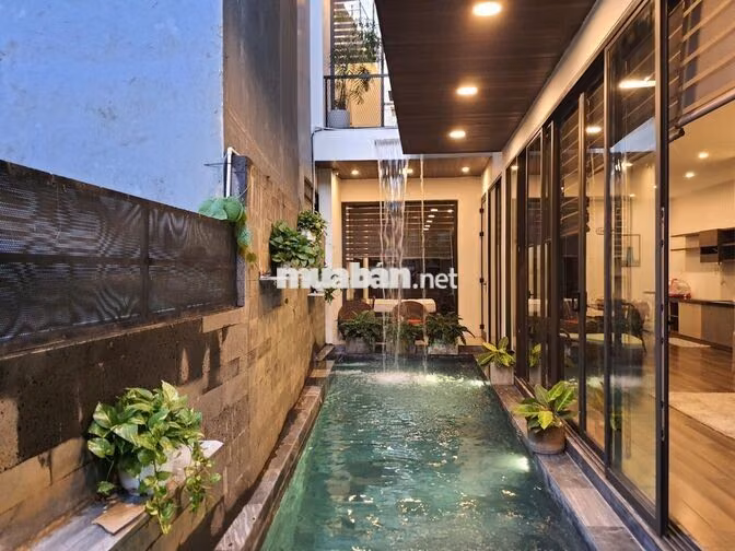 Căn hộ 2 phòng  ngủ, 120m2, có  hồ bơi, cách  biển 5 phút xe đạp