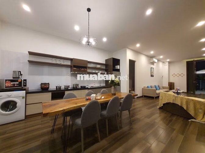 Căn hộ 2 phòng  ngủ, 120m2, có  hồ bơi, cách  biển 5 phút xe đạp