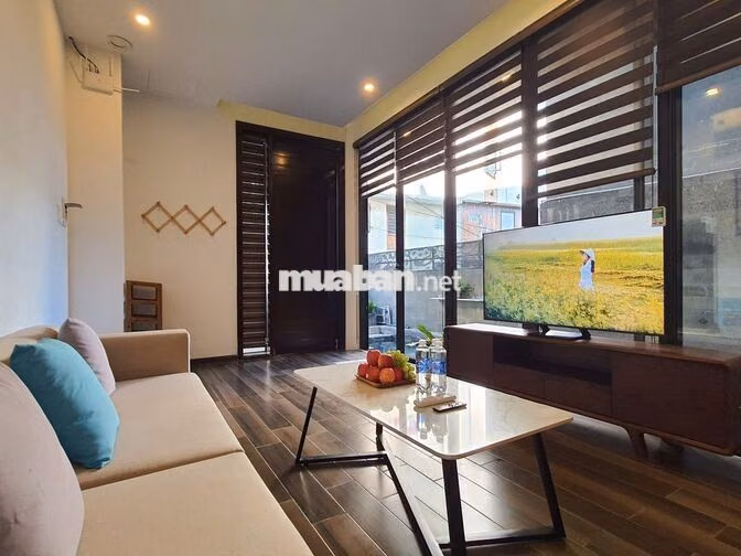 Căn hộ 2 phòng  ngủ, 120m2, có  hồ bơi, cách  biển 5 phút xe đạp