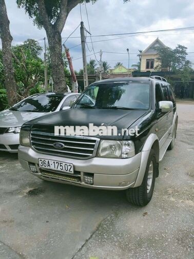 Ford Everest 2005 Số sàn Đen