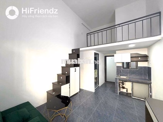 DUPLEX BAN CÔNG MỚI XÂY NGAY SÁT CHỢ BẾN THÀNH-GIÁ HỌC SINH SINH VIÊN