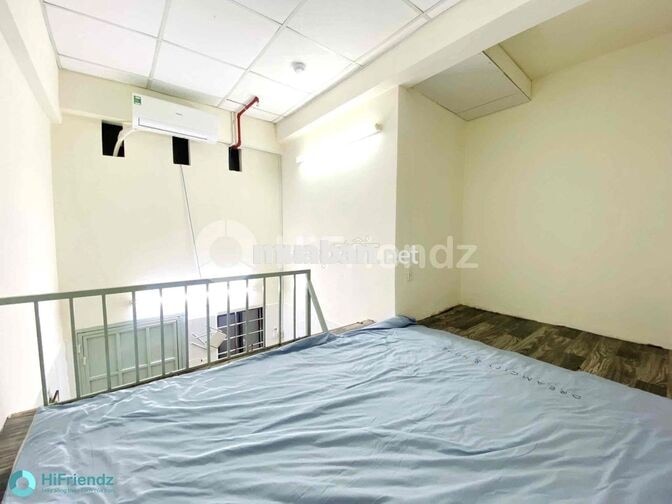🔥PHÒNG GÁC CAO 2M SẴN MÁY LẠNH_THANG MÁY_CÁCH ĐH TÀI CHÍNH MKT 1,5KM