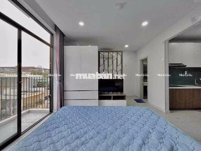 📍Studio Ban Công_Full nội thất_An Ninh Yên Tĩnh_Ngay Cầu Vượt 3/2_45m2