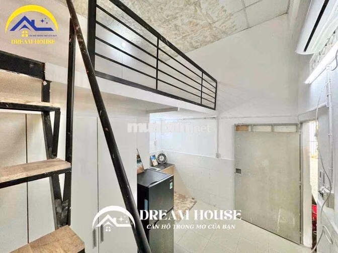 PHÒNG TRỌ CÓ GÁC GIÁ RẺ CỬA SỔ FULL NỘI THẤT GÁC CAO ĐỨNG GẦN ĐU HUIT